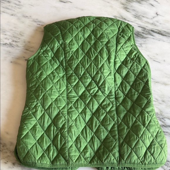 Barbour Olive Quilted Vest - Picture 5 of 6